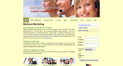 Desktop Screenshot of medicareadvantageleads.com